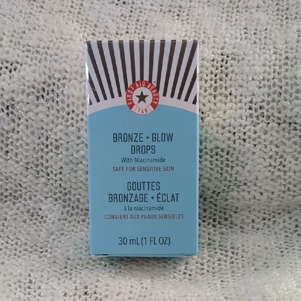 First Aid Beauty Bronze+Glow Drops with Niacinamide, 30ml/1.0fl oz